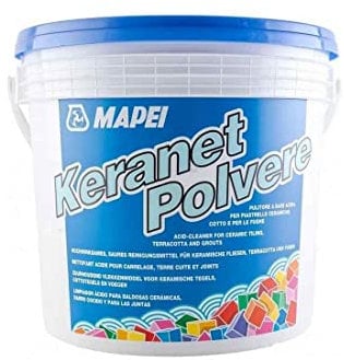 Mapei Keranet 1 kg Flüssig-Dichtmittel, Weiß, für Keramik, Terrakotta, Beton, Porzellan, Wandanwendung