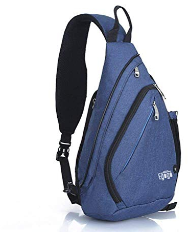 EGOGO Monospalla Zaino Adatto per Ciclismo, Trekking, Campeggio per uomini e donne