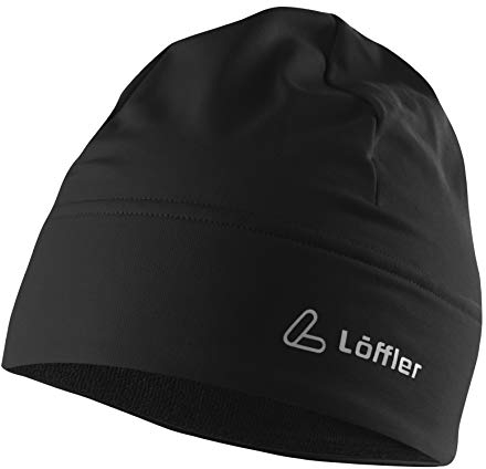 Löffler Mütze Mono TVL, schwarz, One Size, 20539