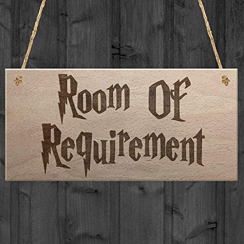 RED OCEAN Wizardry Schild zum Aufhängen, magisches Geschenk, für Schlafzimmer