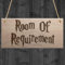 RED OCEAN Wizardry Schild zum Aufhängen, magisches Geschenk, für Schlafzimmer