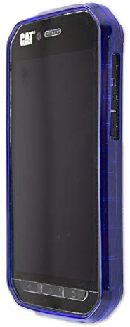 caseroxx Funda en Azul para Cat S41 – Ajuste preciso y protección