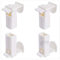 ourdeco® Zubehör/Set Ersatzklemmträger Plissee/Klemmen=Montage ohne Bohren=Smartfix=Klemmfix-Plissee=Easy-to-fix