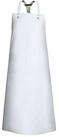 Pros AJ-FWFOOD099_140 Wasserdichte Schürze für Fleischindustrie, Weiß, 140x100 Größe