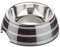 HUNTER Silda Gamelle en mélamine avec gamelle en Acier Inoxydable Anthracite/Blanc 350 ML