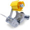 gws Packband Handabroller Professioneller Klebebandabroller mit stabilem Metallrahmen, Sicherheitsklinge & gummiertem ergonomischen Griff (2 Abroller - für Rollen bis 66 m x 75 mm)