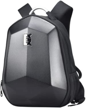 Zaino Porta Casco Moto Borsa Casco Motocross Impermeabile Rigido Grande capienza 34L