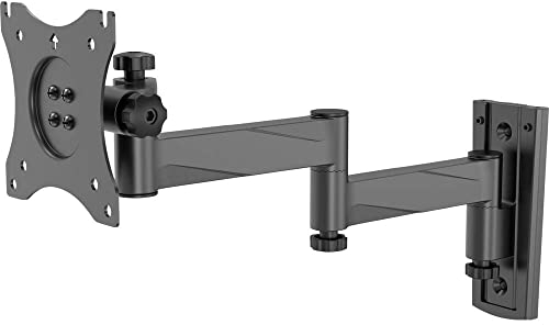 SpeaKa Professional SP-WMM-202S 1fach Monitor-Wandhalterung 33,0 cm (13) - 76,2 cm (30) Schwarz Neigbar, Schwenkbar
