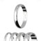 Treuheld® Silberner Ring aus 925 Sterling Silber - Breite: 4mm - Ringgröße: 50