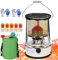 XRDSHY Große Petroleumofen Für Innenräume, Mobile Heizung Ohne Strom Innen, Petroleum Heizung Heizer, Tragbarer Petroleum Ofen Für Indoor Zeltheizung Camping Kochen, Mit 5 Ersatz Docht,6l