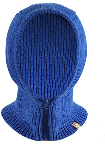 Orbgons Wintermütze Windschutzhaube Kapuze Strickwolle Mütze Latzhaube Windschutz Kopfmütze Rafah Hut Schlauchschal Suzuki (Blue, One Size)