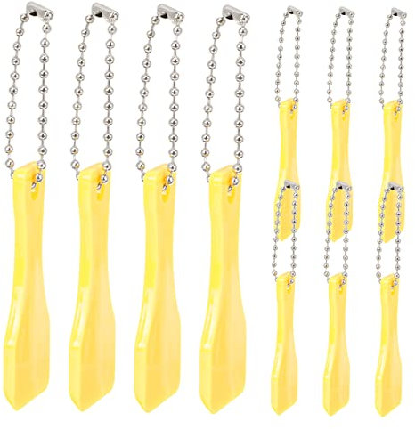 DOITOOL 10Pcs Card Scratching Tool Set Plastic Material Compact Ticket Scrapers for Multi-Function Scratch Card Scratcher Tool for Adults
