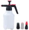 AIM Tools Spruzzatore a Pressione con Pompa Multiuso, 2 Litri Manuale Nebulizzatore Acqua con 2 Ugelli Diversi, per Lavaggio Auto, Pulizia della Casa, Irrigazione del Giardino