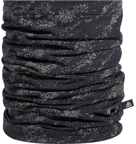 Odlo Unisex Schlauchschal POLY KNIT WARM ECO REFLECTIVE, black, -