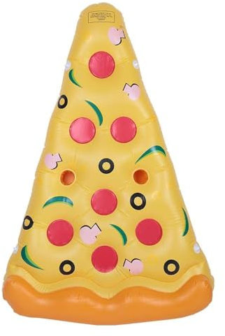 Raycool Flotador Pizza Hinchable Acuático Infantil | 165 x 140 x 32 CM | Diversión en la Piscina