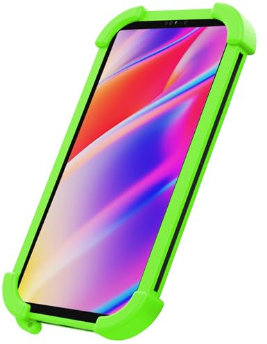Custodia tablet 7 pollici misura universale Valido per tutti i modelli di tablet da 7 pollici Protezione anti-shock Anti scivolo Durevole facile pulizia (Verde)