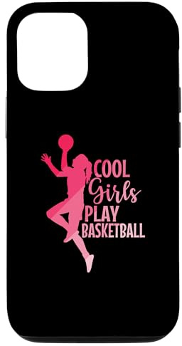 Coole Mädchen Spielen Basketball Mädchen Hülle für iPhone 12/12 Pro