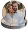Bang Tidy Clothing Custom Photo & Text Anniversary Party Plates, Personalised Disposable Tableware Supplies for Any Occasion Birthday Wedding Party & Celebrating Milestones Pack of 50