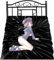 YIOTMOP Sexlaken Wasserdicht für Sex Wasserdichte Decke für Sex Fetish Latex Bettlaken Sexdecke SM Bondage PVC Wasserfeste Decke Sex Weich Wet Games Sex Spiel für Paare (200 X 210 cm) Schwarz