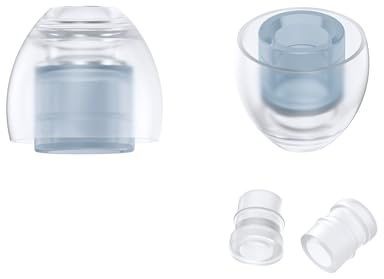 SpinFit Neo für IEM - Patentierte Silikon-Ohrstöpsel, maximale Komfort und Sicherheit, reduzierte allergische Reaktionen, passt für normale und dünne Ohrkanäle (1 Paar)