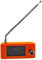 SI4732 Radio de onda corta con antena FM/AM/LSB/receptor USB, recepción digital portátil, pantalla a color, radio de señal IPS mejorada