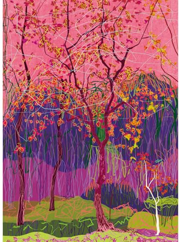 HUADADA Jigsaw Puzzles for Adults 1000 Pieces-Chinese Tallow Tree Jigsaw Puzzles-1000 Piece Jigsaw Puzzles for Adults-Family Interactive Games