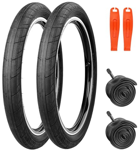 MEGHNA Neumático MTB 20 x 2,4 (64-406) para MTB/BMX/Plegables