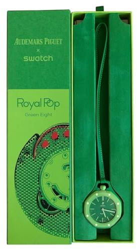 Swatch Uhr x Audemars Piguet Bioceramic Royal Pop Green Eight