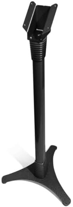 Höhenverstellbar VESA Mount Security Bodenständer - 45-Grad-Display Bodenständer - Schwarz