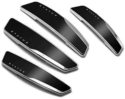 CAR Urethane Slim Door Edge Guards Door Protector Guard Molding x4pcs (Black)