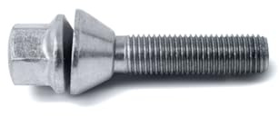 H&R Wheel bolt Taper-Head with movable cone M12x1.50 - Length 34mm (e.g. compatible with Renault, Saab)