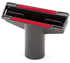 vhbw Polsterdüse kompatibel mit Moulinex, DeLonghi, Bosch, Siemens, Miele, Hoover Staubsauger, Rundanschluss 32 mm, 12 cm