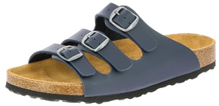 Lico BIOLINE CLASSIC Damen Pantoletten, Marine, 42 EU