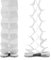 Creativery Papier Girlande 6 Meter (weiß 029) // Papiergirlande Hängedeko Raumdeko Party Geburtstag Raumdekoration Deko