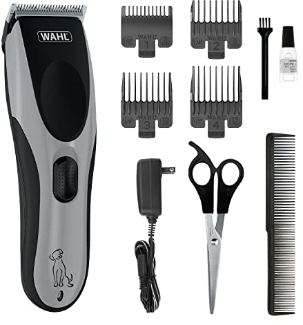 Wahl Easy Pro for Pets, Rechargeable Dog Grooming Kit – Electric Dog Clippers for Dogs & Cats with Fine to Medium Coats - Model 9549