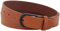 Vascavi ® Ledergürtel aus Rindleder, 3,5 cm breit und ca. 0,3 cm stark, echt Leder Gürtel, Made in Germany, kürzbar, für Damen und Herren #3,5-0022fr (105 cm Gesamtlänge 120 cm, Cognac)