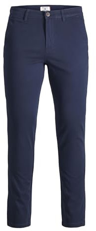Jack & Jones Junior JPSTMARCO JJBOWIE Noos JNR Pantalon, Blazer Bleu Marine, 128 Garçon