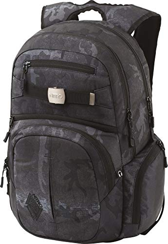 Nitro Hero Pack / großer trendiger Rucksack Tasche Backpack / mit gepolstertem Laptopfach und weiteren tollen Features / Schoolbag / Schulrucksack / 37L / Forged Camo