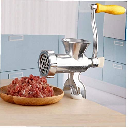 Meat Nut and Vegetable Mincer Kitchen 6 in 1 Multi-functional Home Manual Meat Grinder for Sausage Beef Mincer Noodles Cookies