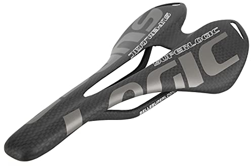 Fahrrad Carbon Sattel Matt, Fahrradsattel Vollcarbon Fahrradsattelkissen Fahrradzubehör für Fahrrad und Rennräder