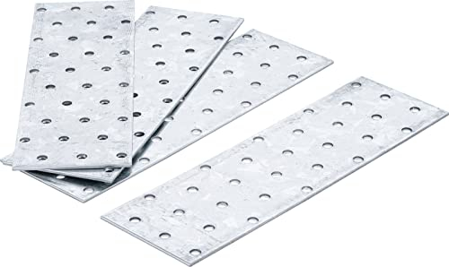 BGS Diy 80791 | Flachverbinder-Satz | 180 x 40 x 2,5 mm | 6-tlg.