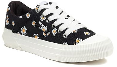 Rocket Dog Women's Cheery Sneaker, Black 2, 8 UK