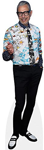 Jeff Goldblum (Shirt) Pappaufsteller lebensgross