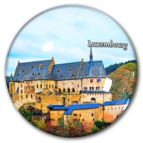 Luxemburg Kühlschrankmagnet Kühlschrank-Aufkleber Dekorativer Magnet Reise-Souvenir Kristallglas