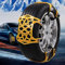NAVIXE 6 Stück Auto Schneeketten,für Opel Corsa-C Corsa-D Corsa-E Corsa-F Grandland Grandland-X,Verstellbare Universal,für Reifenbreite 175-245mm,Yellow