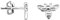 SOFIA MILANI - Damen Ohrringe 925 Silber - Bienen Ohrstecker - E2130