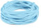 LEREATI Faux Leather Cord for Jewellery Making, 3mm Suede Cord Flat Leather String, 5m Leather Thong Cord Beading Thread for Necklace, Bracelet, Pendants, Dream Catcher, DIY Crafts (Sky Blue)