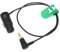 HangTon Câble audio émetteur micro pour Sennheiser SK 500 G4 Sony UWP D11 D21, XLR 3 broches femelle à verrouillage 3,5 mm TRS angle droit 50 cm