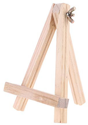 SZYDD Petit trépied de bureau réglable et pliable pour peinture artistique 10 x 15 cm