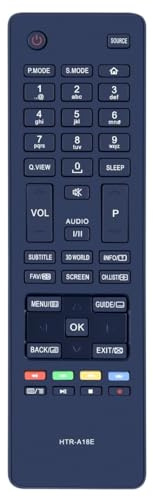 TNNBNT Telecomando sostitutivo HTR-A18E for televisore Haier LE42K5000A LE55K5000A LE39M600SF LE46M600SF LE50M600SF
